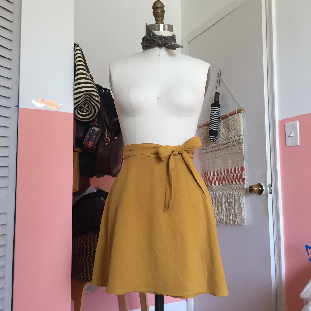 American Apparel Wrap skirt